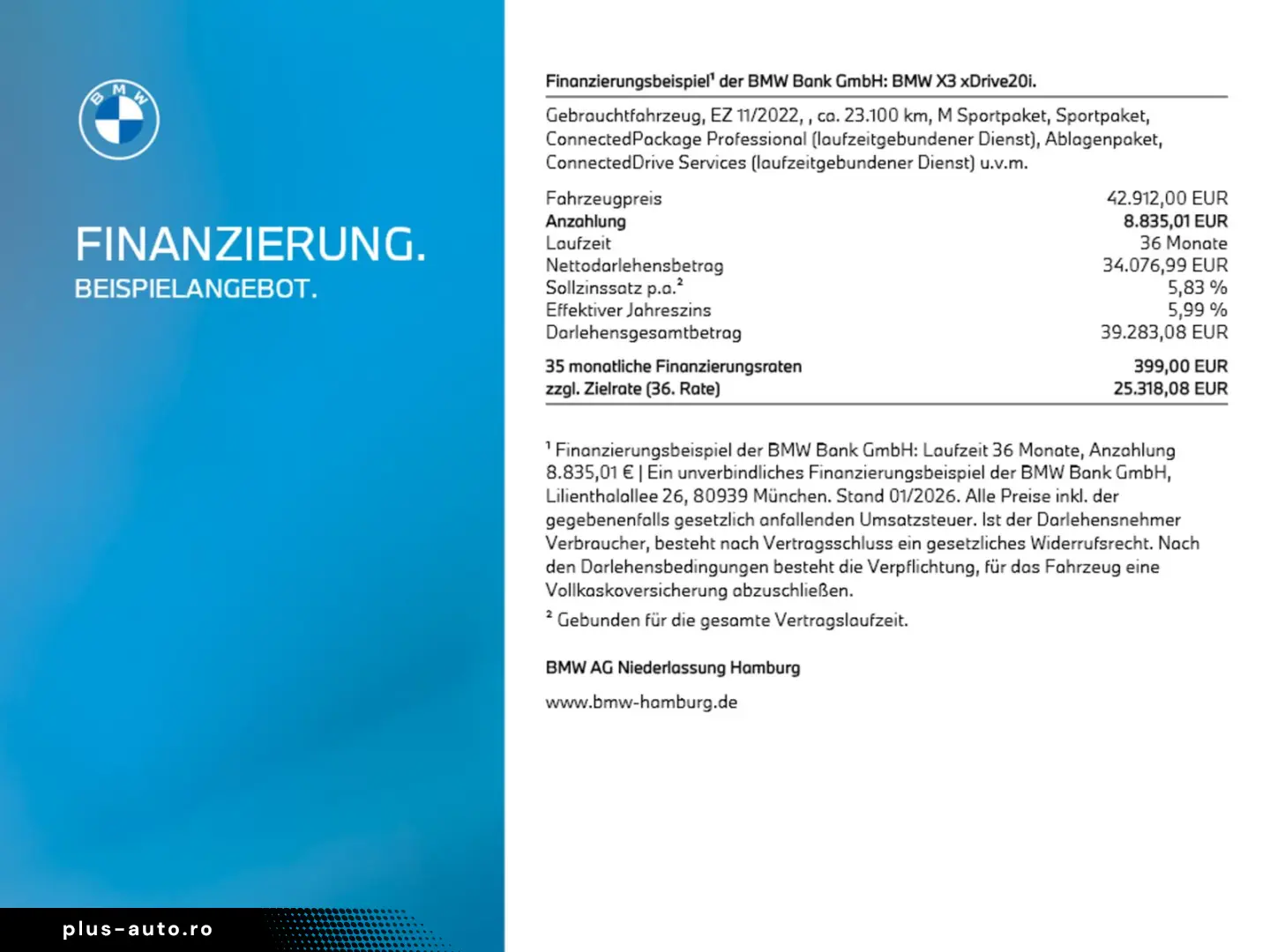 BMW X3 xDrive20i M Sport LiveCockpitProf Kamera LED