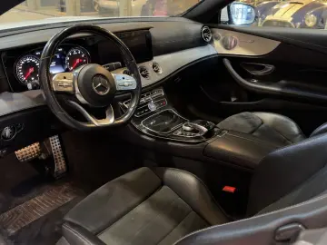 MERCEDES-BENZ E 300 Coupe weiss Matt Leder