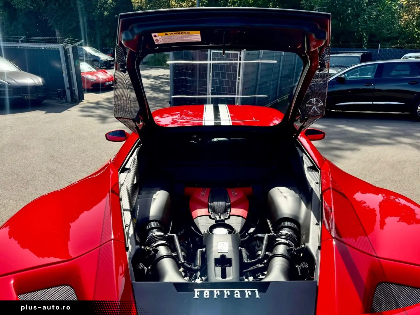 FERRARI F8 TRIBUTO DCT  KERAMIK LIFT CARBON PPF DISPLAY