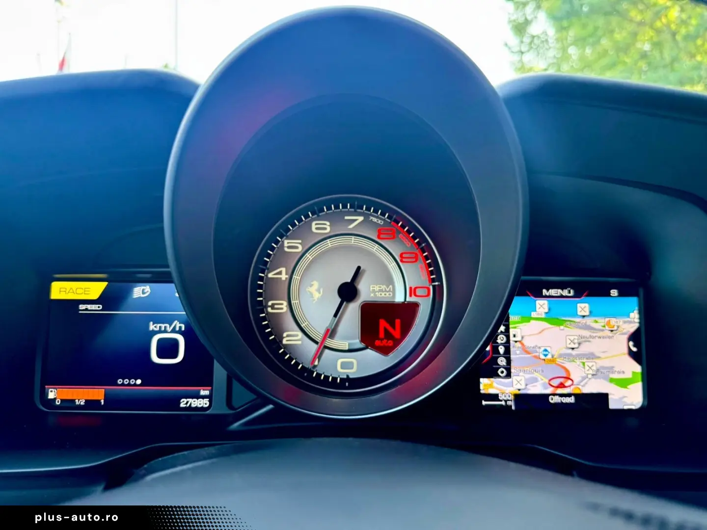 FERRARI F8 TRIBUTO DCT  KERAMIK LIFT CARBON PPF DISPLAY