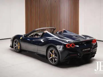 FERRARI F8 Spider Blu Pozzi Lift Racing Seats Scuderia