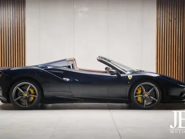 FERRARI F8 Spider Blu Pozzi Lift Racing Seats Scuderia