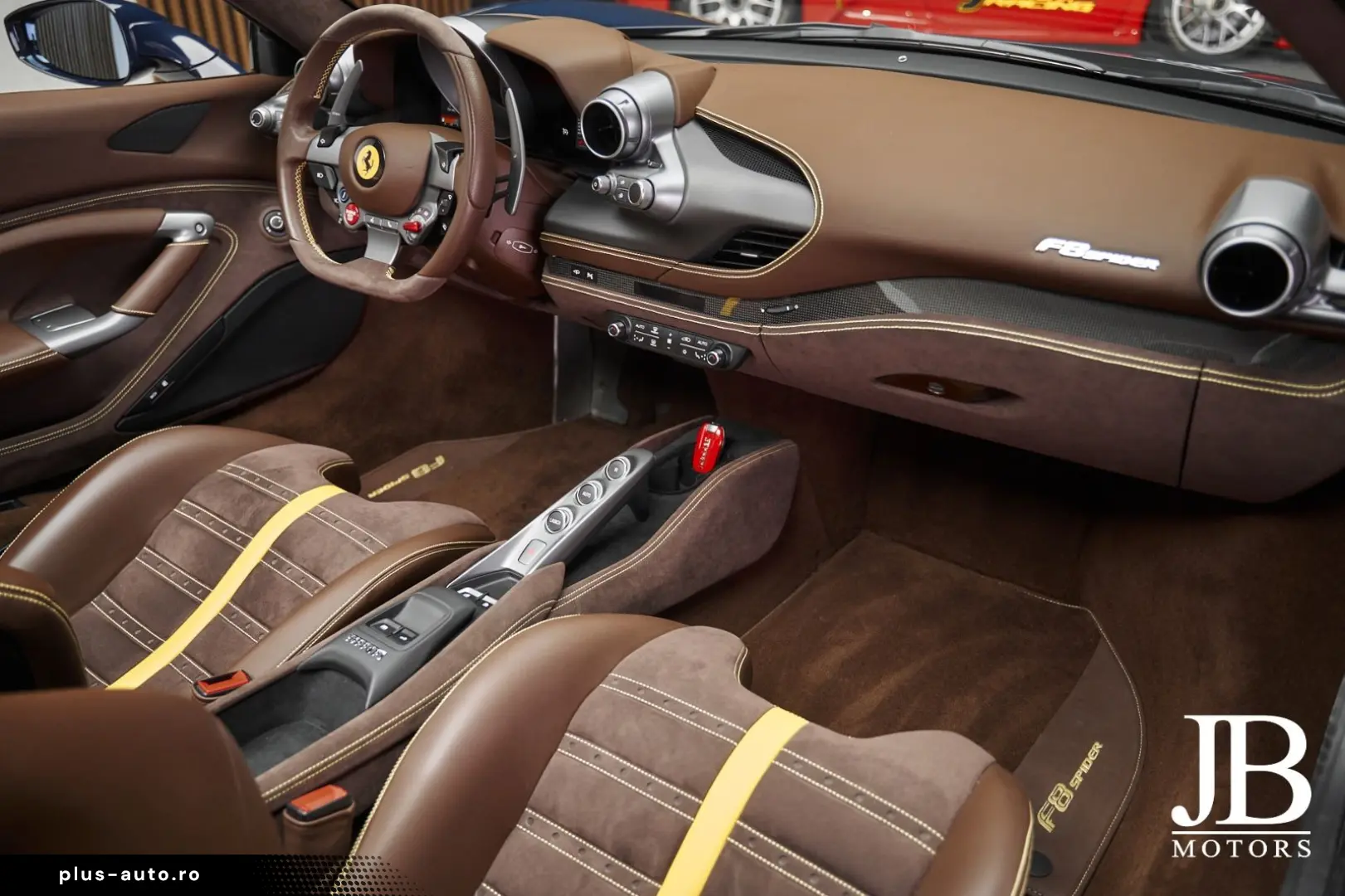FERRARI F8 Spider Blu Pozzi Lift Racing Seats Scuderia