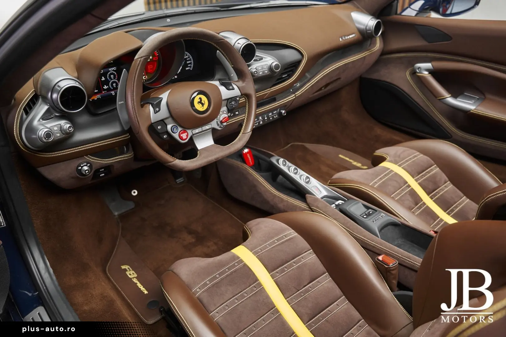 FERRARI F8 Spider Blu Pozzi Lift Racing Seats Scuderia