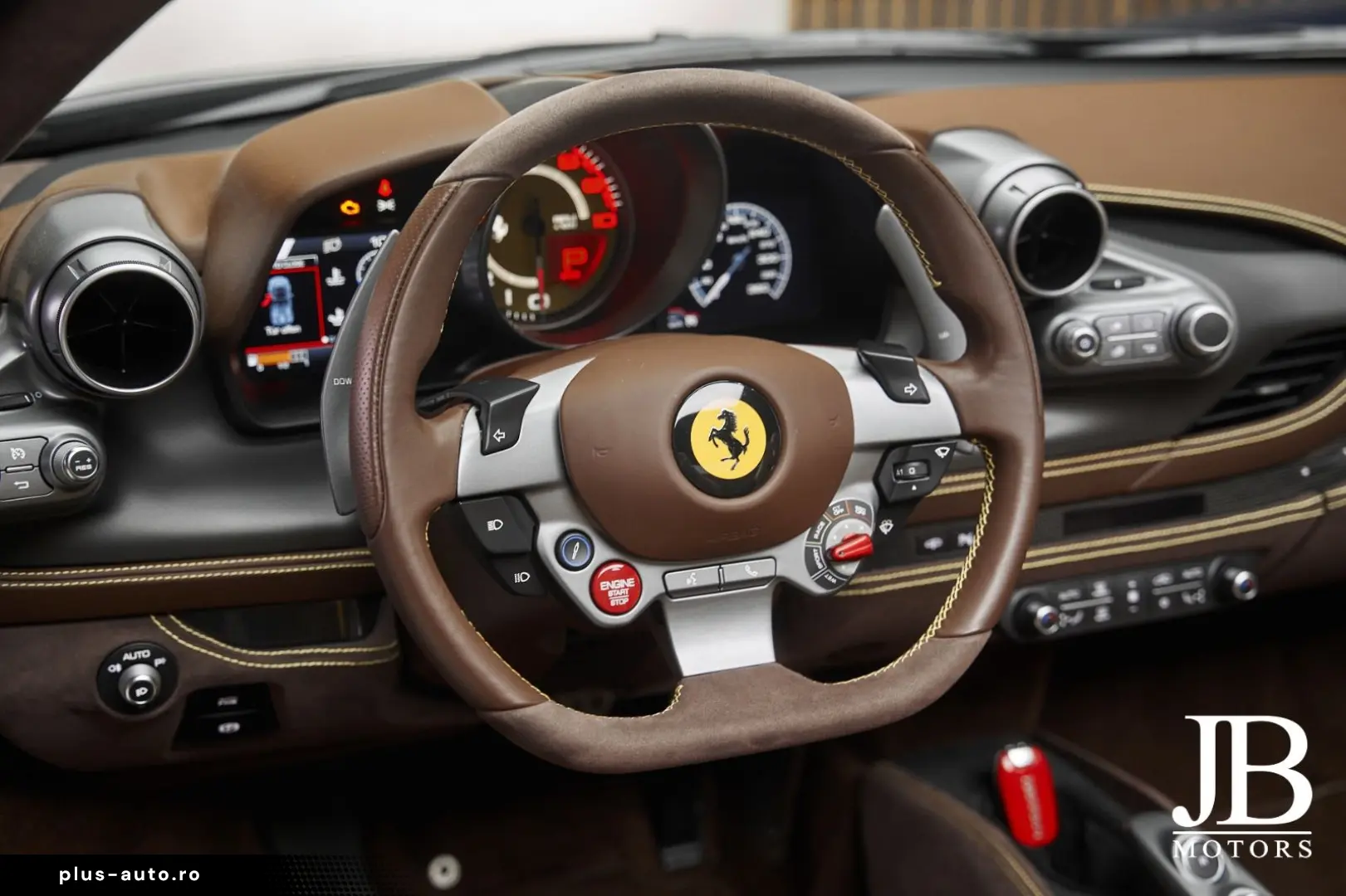 FERRARI F8 Spider Blu Pozzi Lift Racing Seats Scuderia