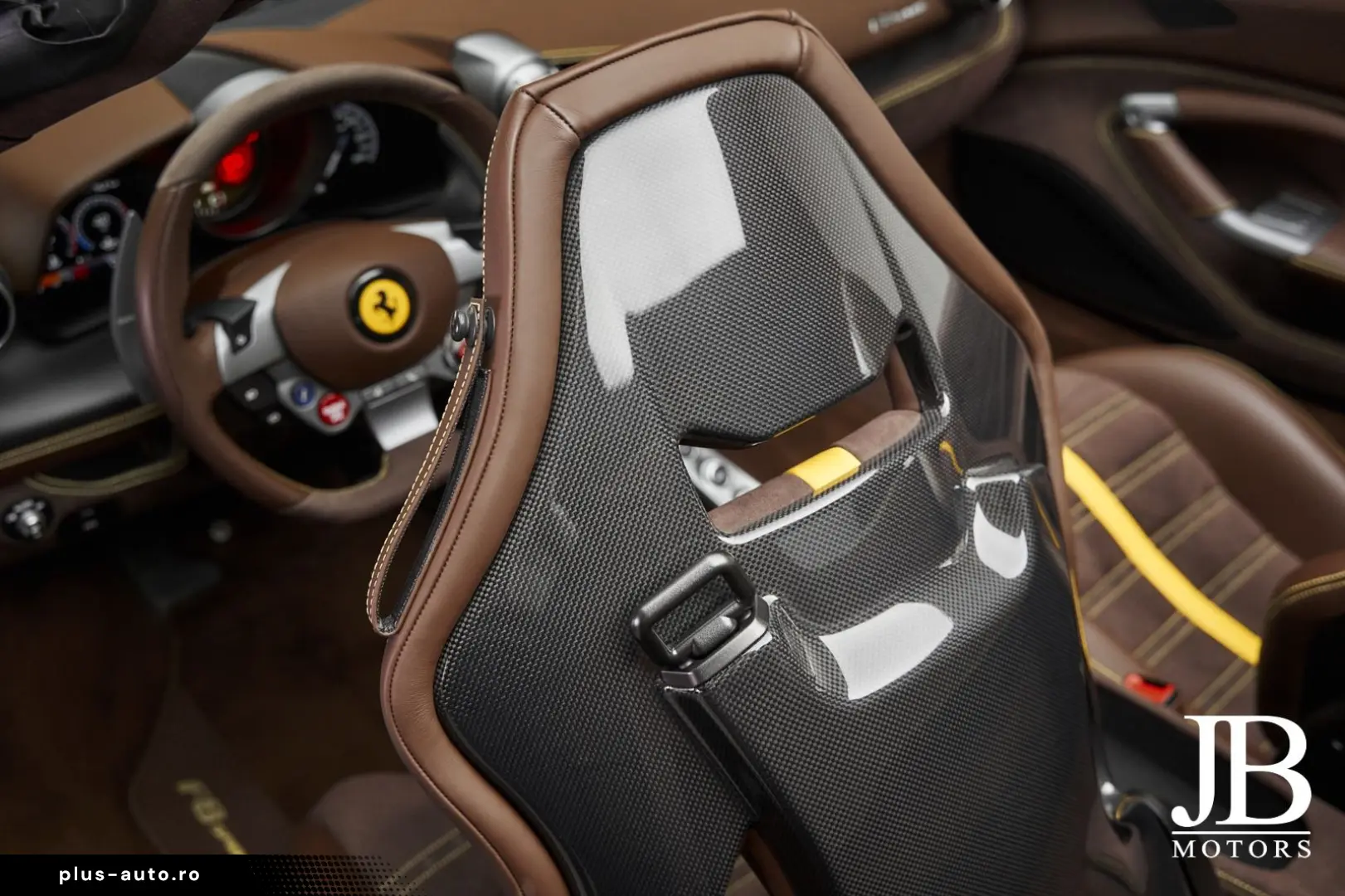 FERRARI F8 Spider Blu Pozzi Lift Racing Seats Scuderia