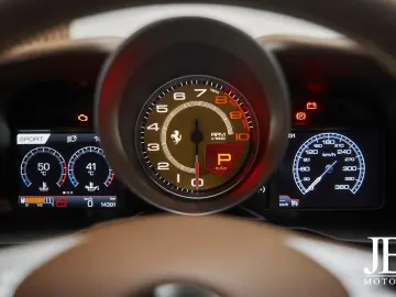 FERRARI F8 Spider Blu Pozzi Lift Racing Seats Scuderia