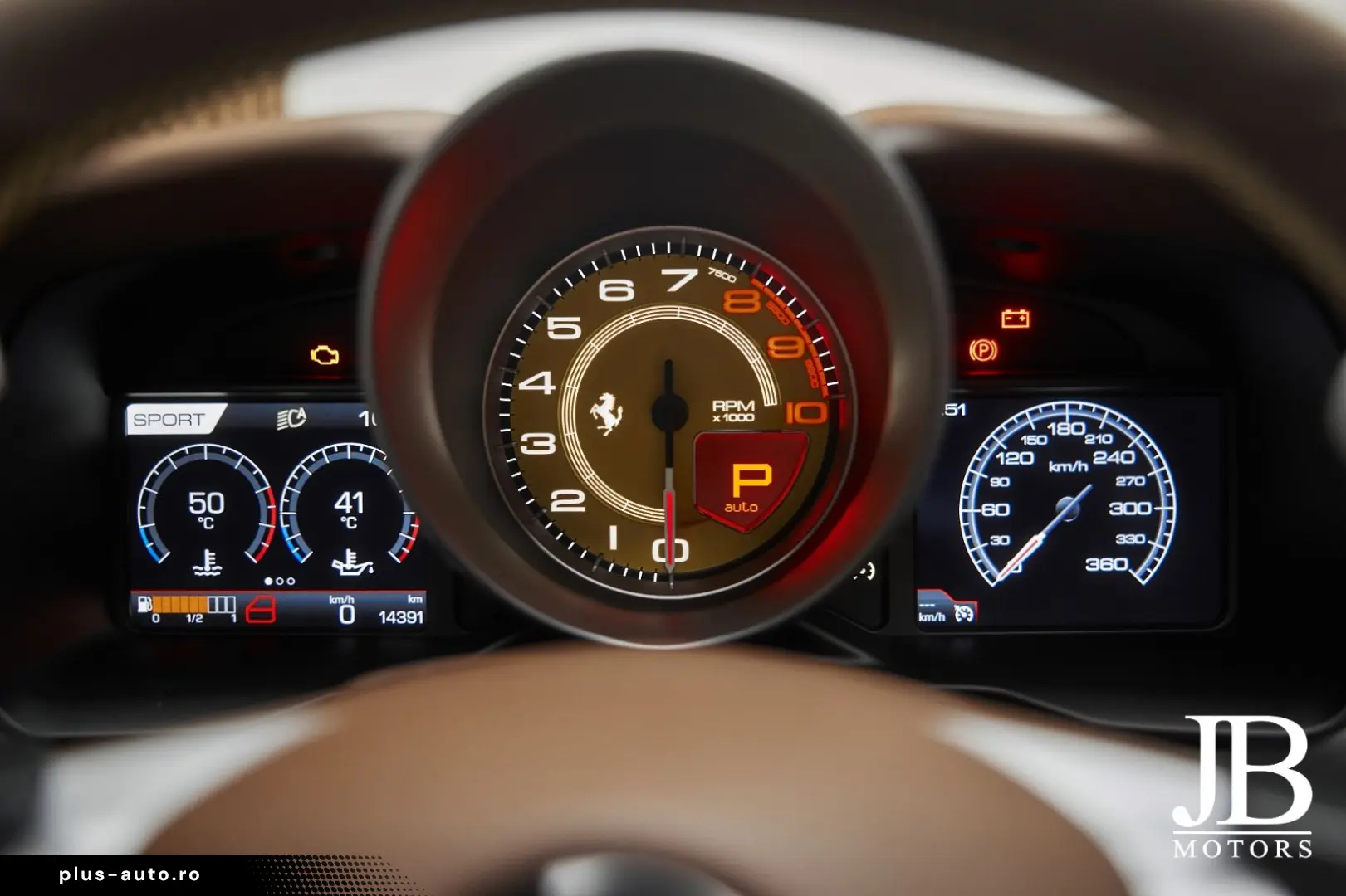 FERRARI F8 Spider Blu Pozzi Lift Racing Seats Scuderia