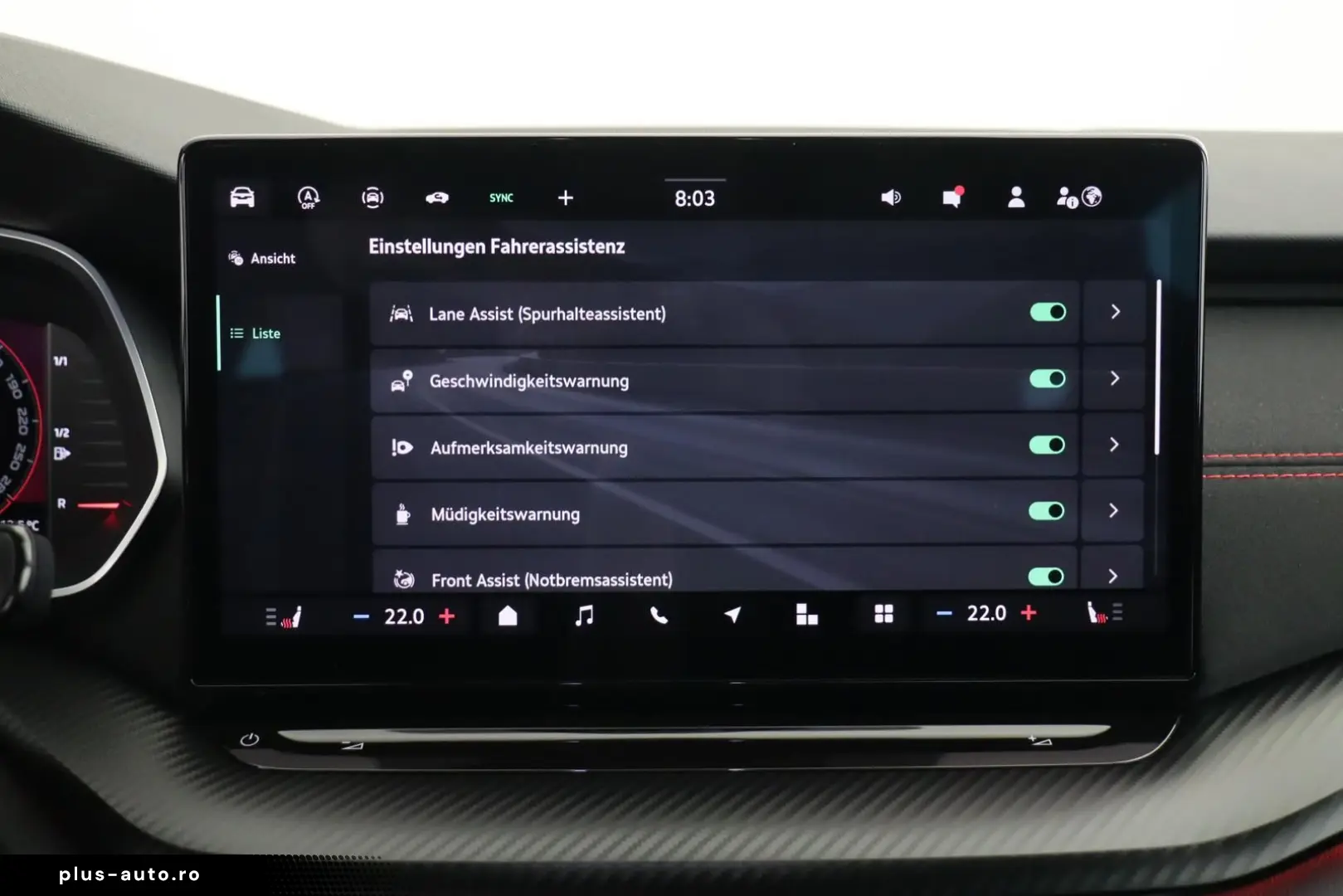 SKODA OCTAVIA COMBI RS 2.0TSI DSG NAVI MATRIX-LED