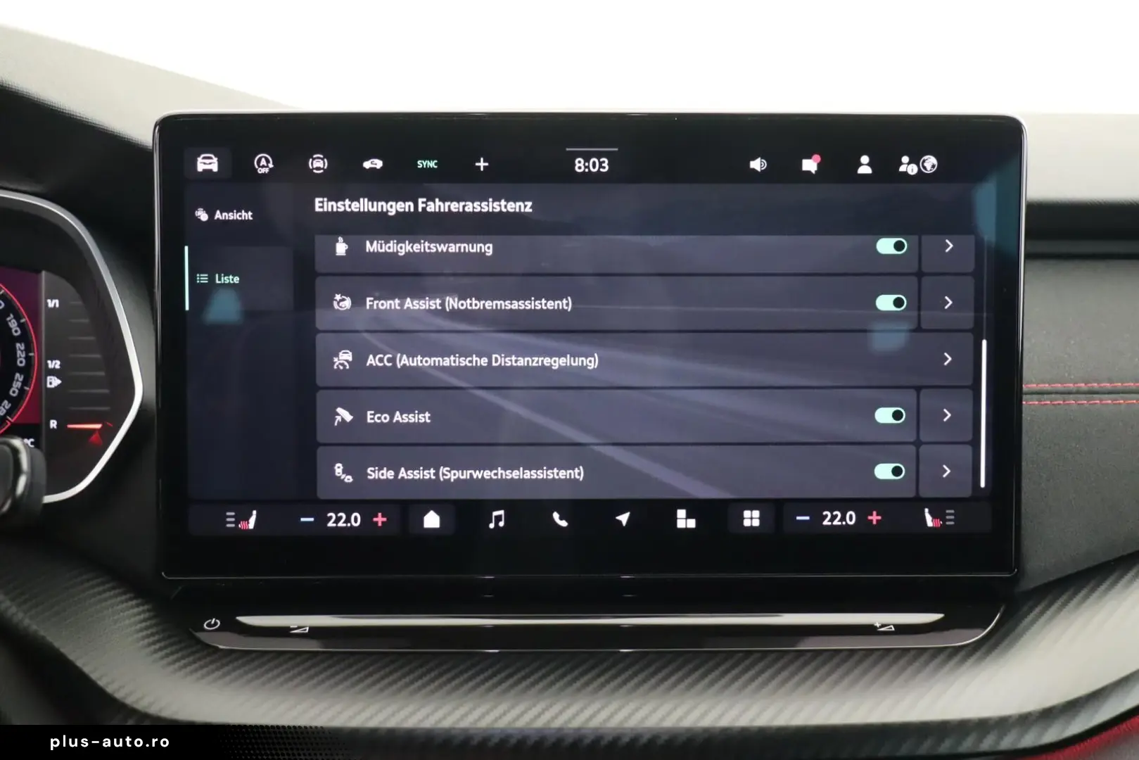 SKODA OCTAVIA COMBI RS 2.0TSI DSG NAVI MATRIX-LED