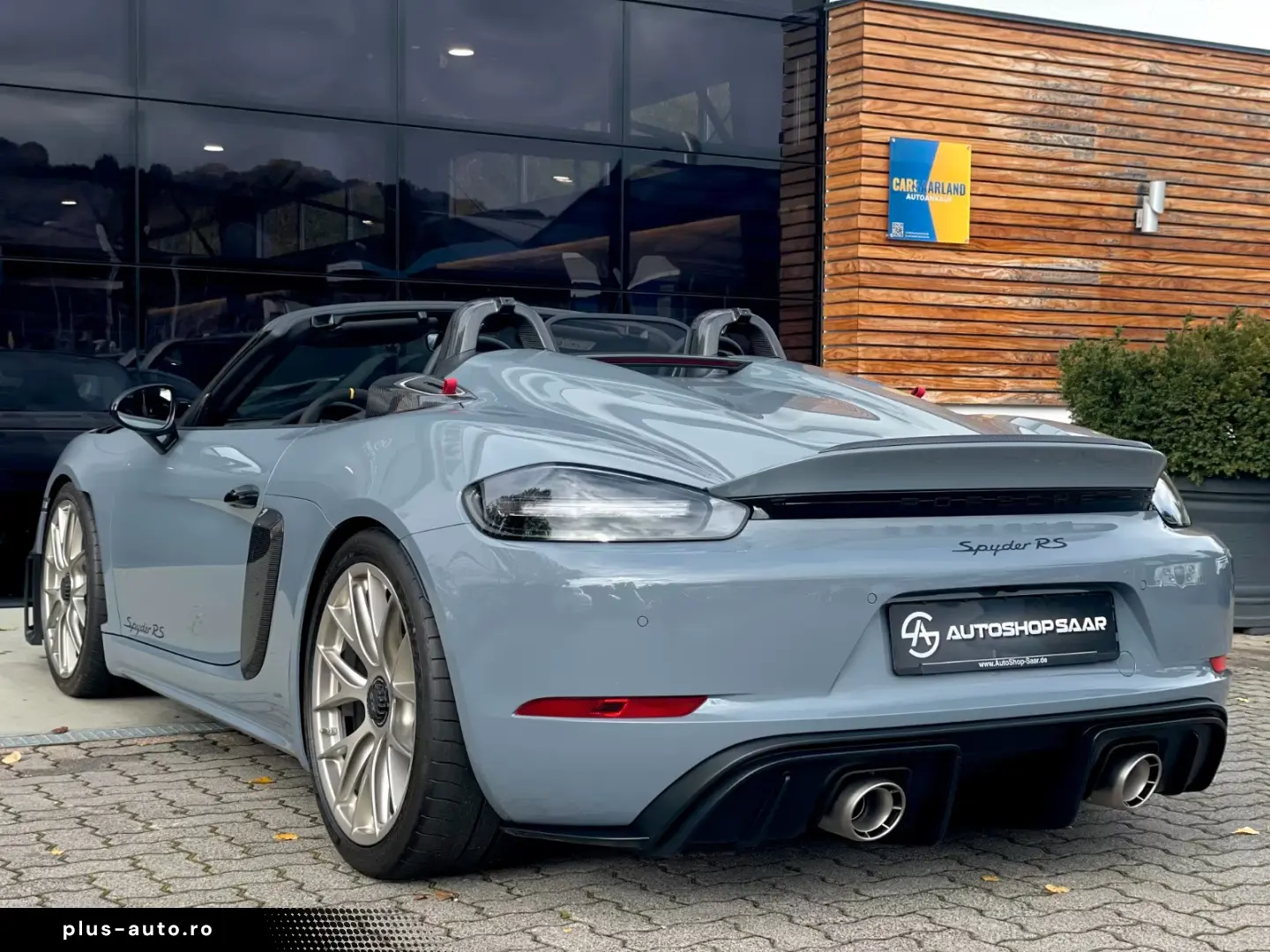 Porsche 718 Boxster Spyder RS GT4 Weissach Magnesiumfel