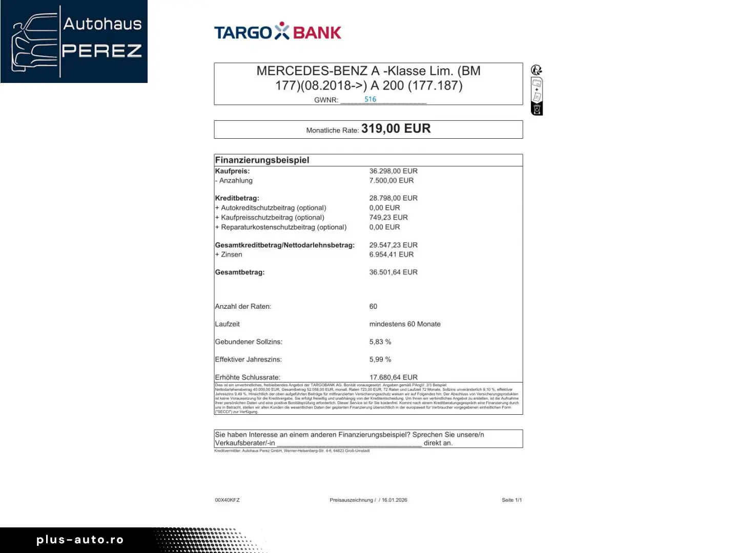 MERCEDES-BENZ A 200 Limousine AMG DISTRONIC-AHK-PANO&hellip;