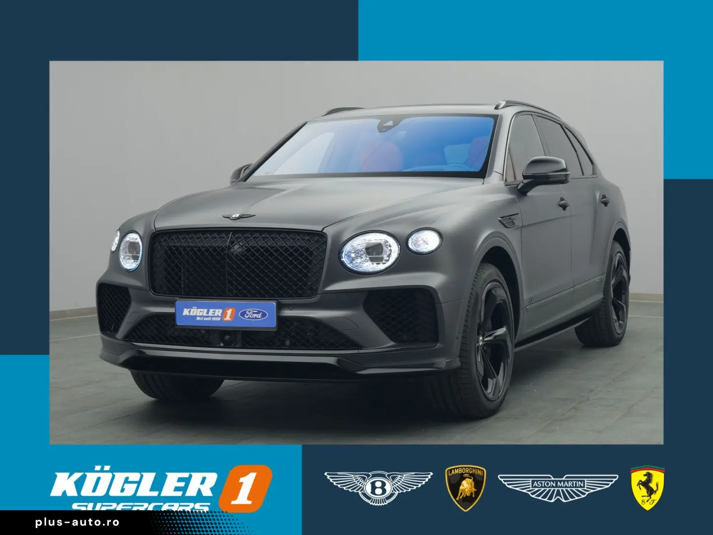BENTLEY Bentayga S V8 Satin Ceramic Naim Mandarin