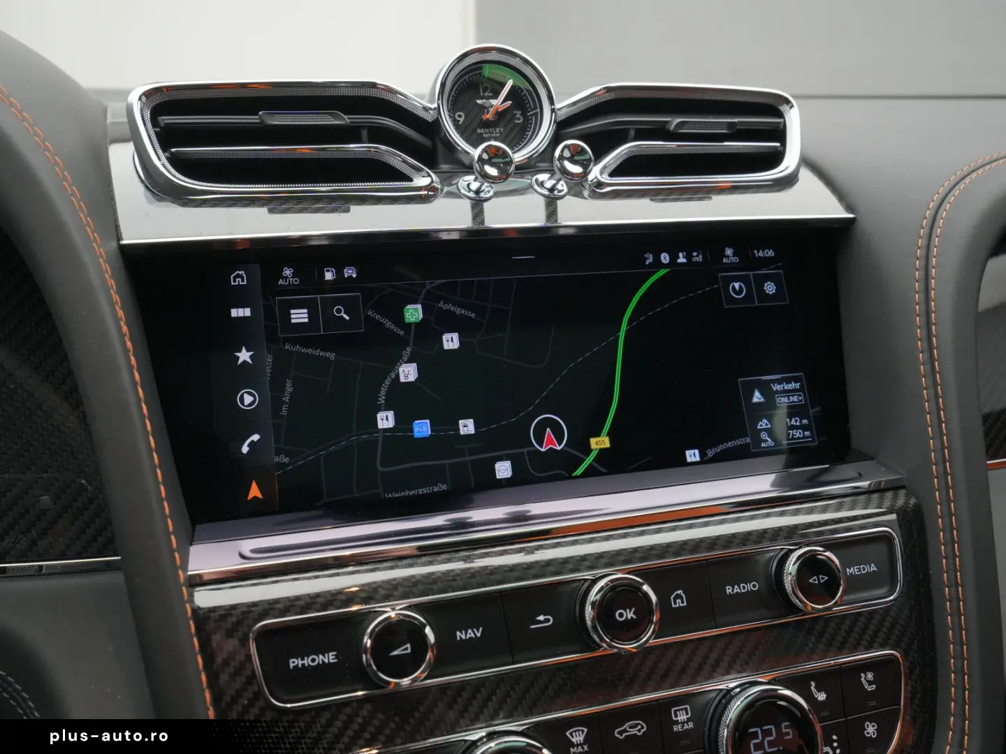 BENTLEY Bentayga S V8 Satin Ceramic Naim Mandarin