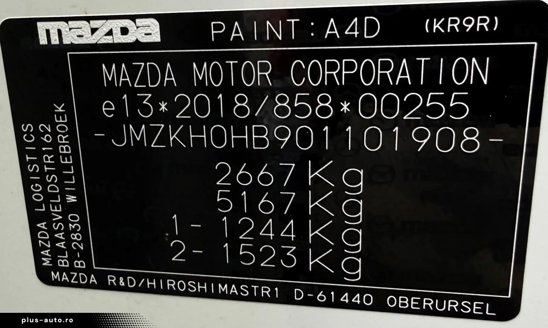 Mazda CX-60 E-Skyactive AWD TVA INCLUS SI DEDUCTIBIL