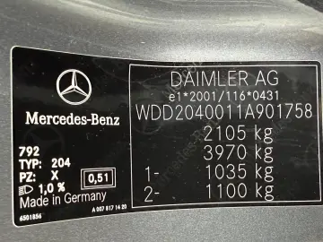 MERCEDES C200 CDI   FAB-09-2013   2.2 DIESEL