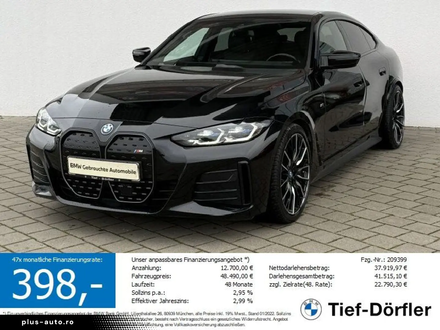 BMW i4 M50 LASER HiFi MEMO CAM TEMPO M-GURT M-Fwk