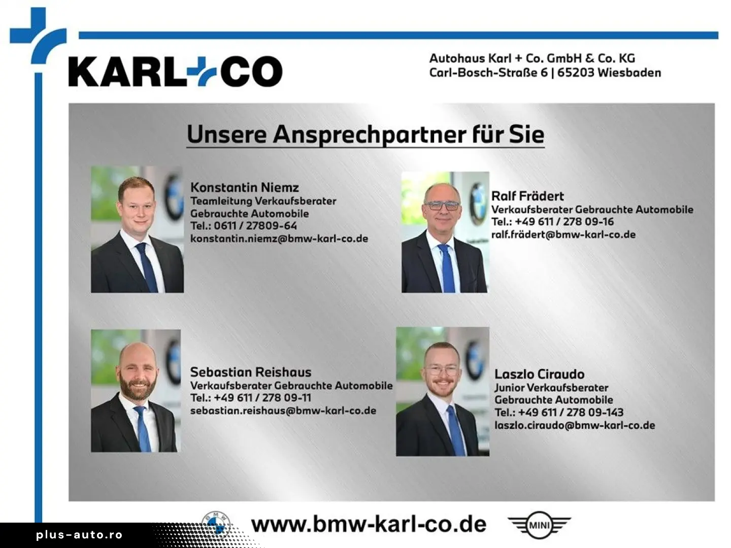 BMW 545 e xDrive Limousine M-Sport H&K AHK LC Prof