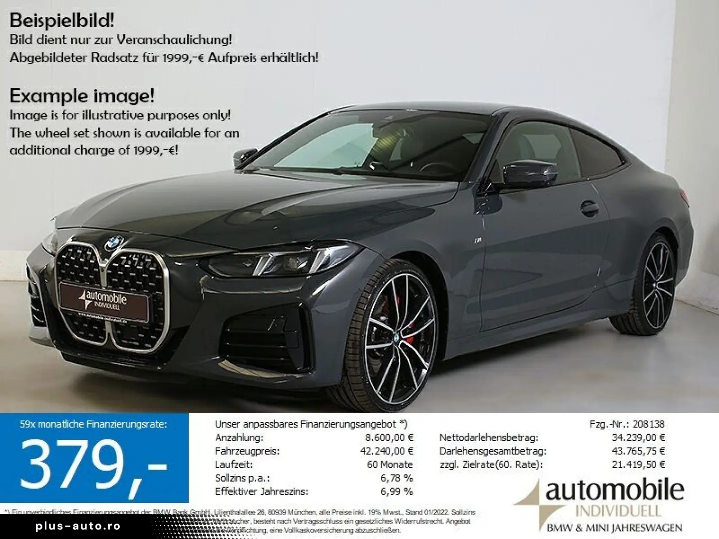 BMW 420i Coupé M Sportpaket ACC HiFi Widescreen Lenk