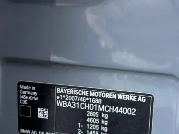 BMW 545e G30 LCI X-DRIVE M-PACHET  FAB 07.2021