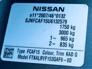 NISSAN JUKE  FAB 12-2011  1.5 Diesel 110 CP  EURO 5