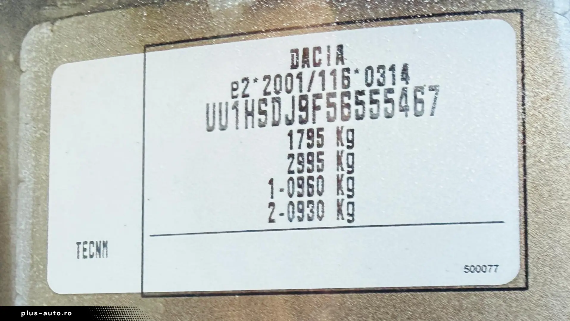 DACIA DUSTER   FAB 12-2016   1.5 DIESEL 110CP