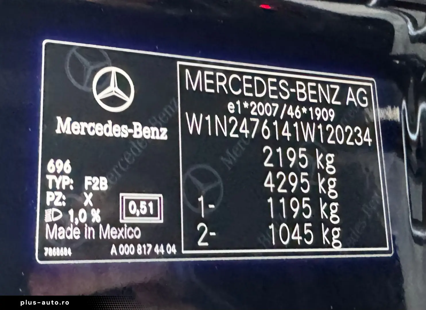 MERCEDES-BENZ GLB 220D   FAB 05.2021   2.0 DIESEL