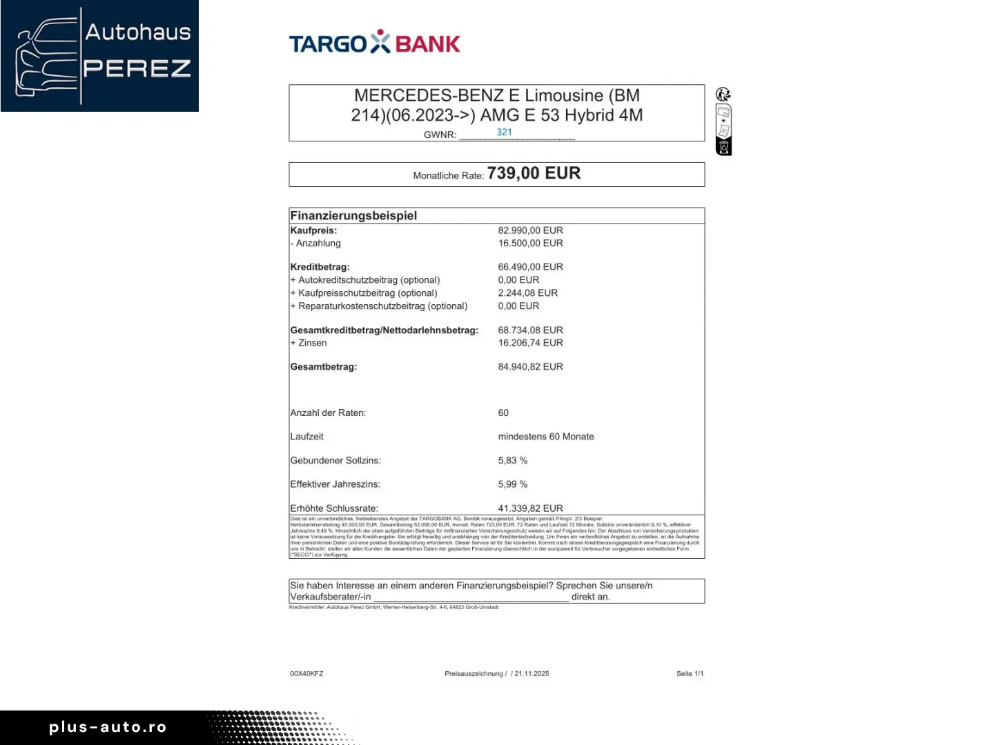 MERCEDES-BENZ E 53 AMG Hybrid 4M  DYNIAMIC  DRIVERS &hellip;