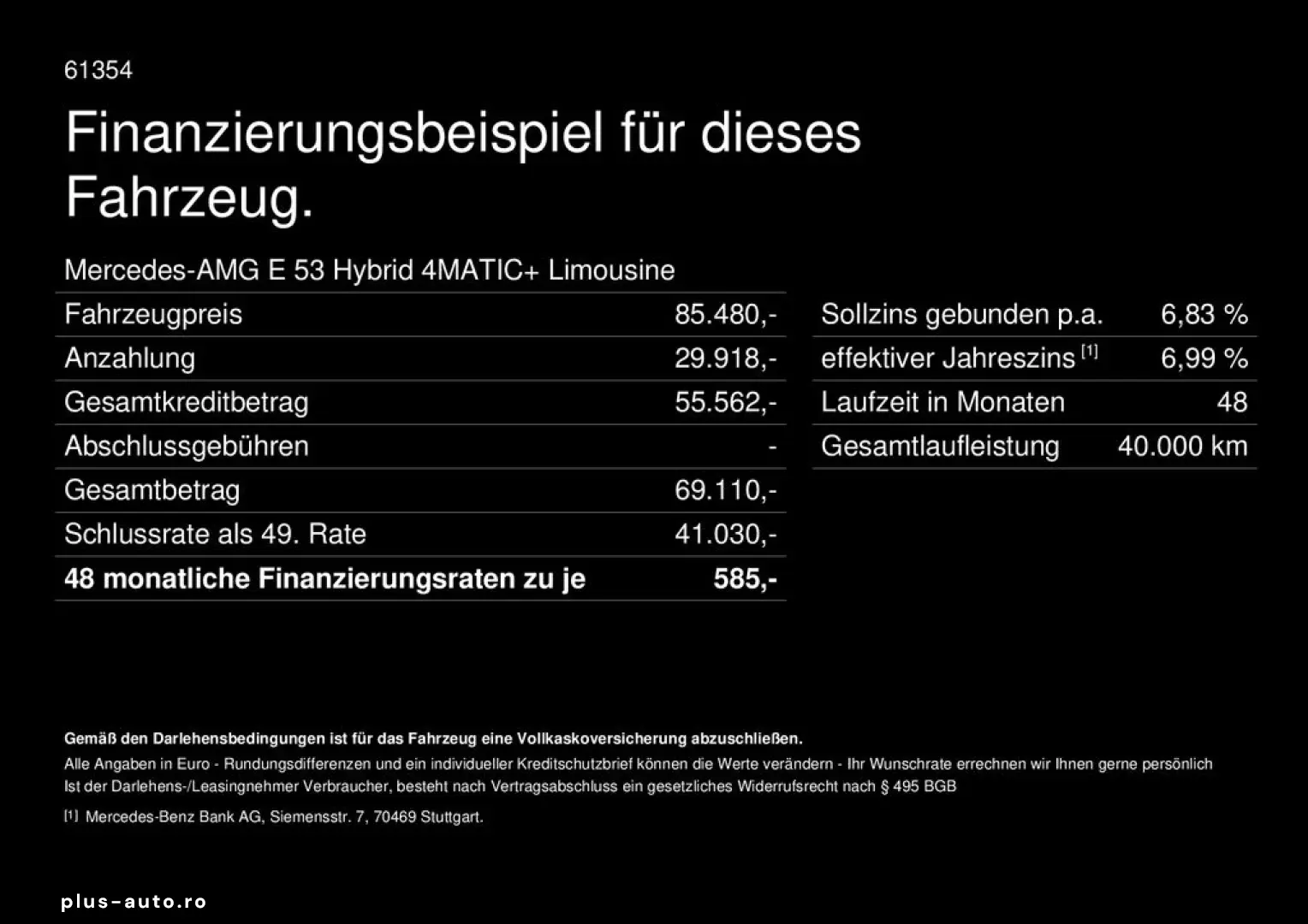 MERCEDES-BENZ E 53 AMG Hybrid 4M  DYNAMIC Plus Digital-Light