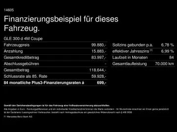 MERCEDES-BENZ GLE 300 d Coupe AMG Prem Night Pano HU&hellip;