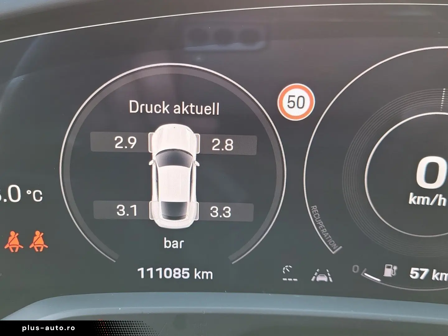 PORSCHE Taycan 4 S Beifahrer-Display HUD Matrix Bose 20