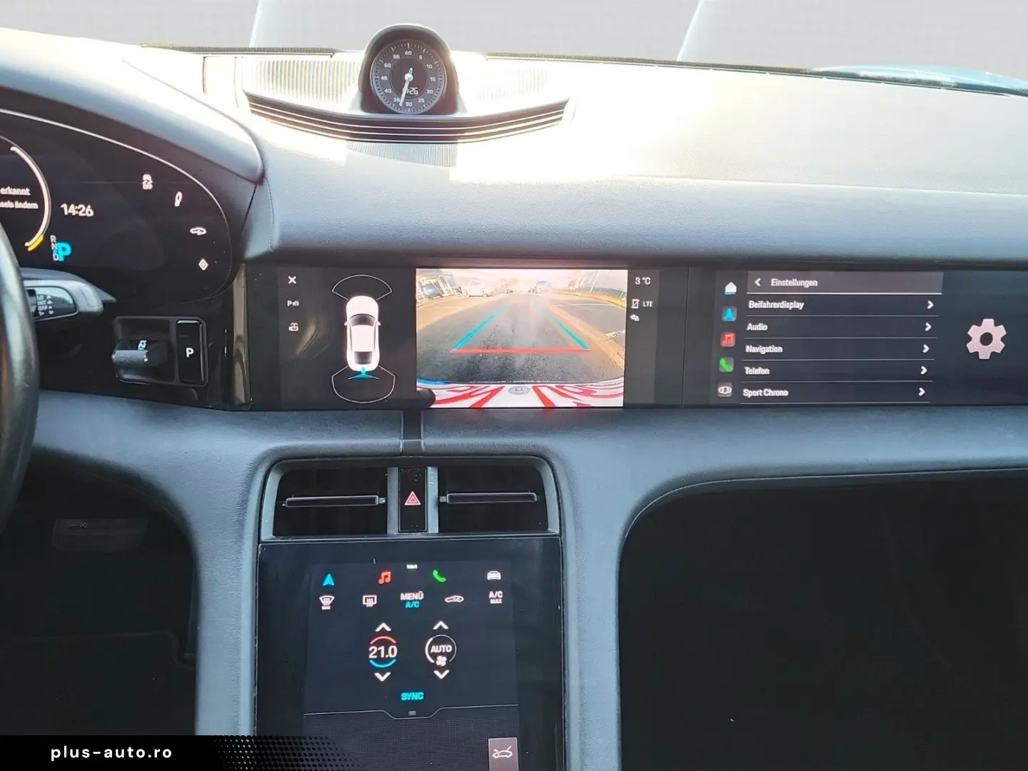 PORSCHE Taycan 4 S Beifahrer-Display HUD Matrix Bose 20