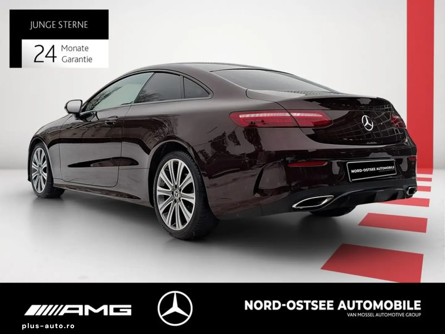 MERCEDES-BENZ E 220 d Coupé AMG LINE 360 NIGHT PDC BURMESTER