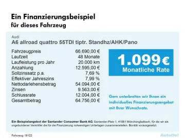 AUDI A6 allroad quattro 55TDI tiptr. Standhz AHK Pano