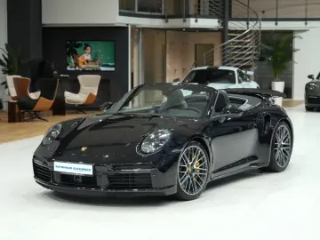 PORSCHE 911 Turbo S Cabrio SPORTABGAS CARBON LIFT 1.HAND
