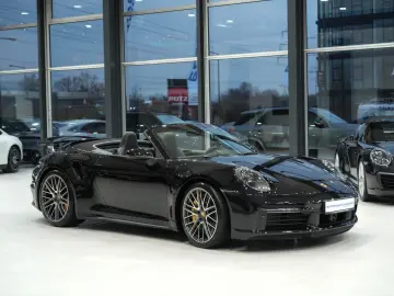 PORSCHE 911 Turbo S Cabrio SPORTABGAS CARBON LIFT 1.HAND