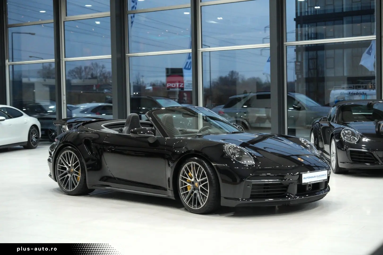 PORSCHE 911 Turbo S Cabrio SPORTABGAS CARBON LIFT 1.HAND