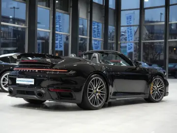 PORSCHE 911 Turbo S Cabrio SPORTABGAS CARBON LIFT 1.HAND