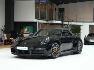 PORSCHE 911 Turbo S Cabrio SPORTABGAS CARBON LIFT 1.HAND