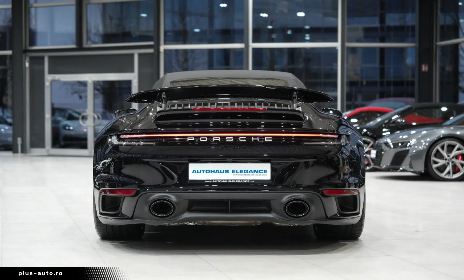 PORSCHE 911 Turbo S Cabrio SPORTABGAS CARBON LIFT 1.HAND