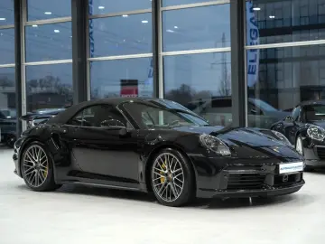 PORSCHE 911 Turbo S Cabrio SPORTABGAS CARBON LIFT 1.HAND