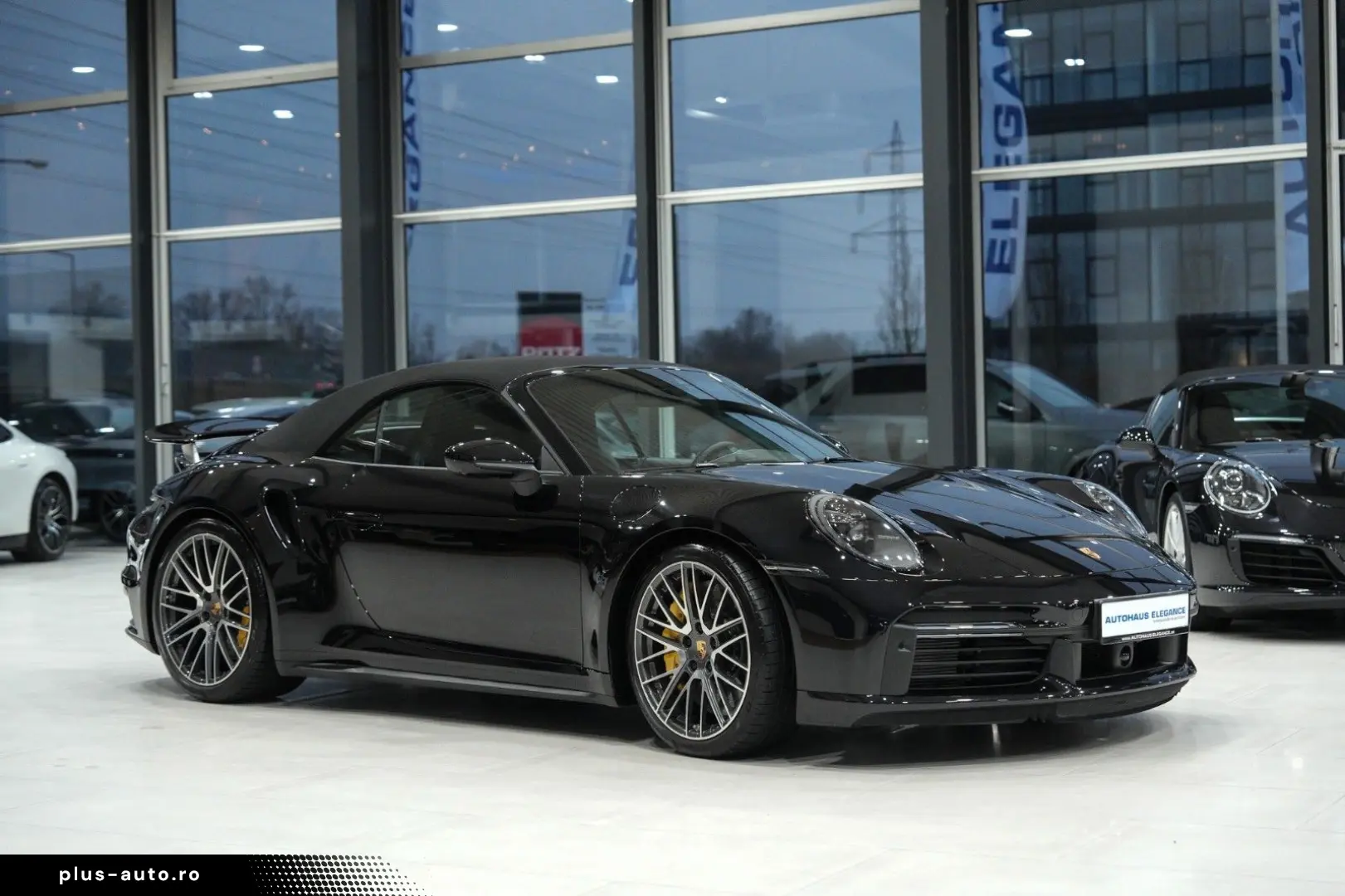PORSCHE 911 Turbo S Cabrio SPORTABGAS CARBON LIFT 1.HAND
