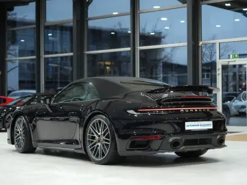 PORSCHE 911 Turbo S Cabrio SPORTABGAS CARBON LIFT 1.HAND