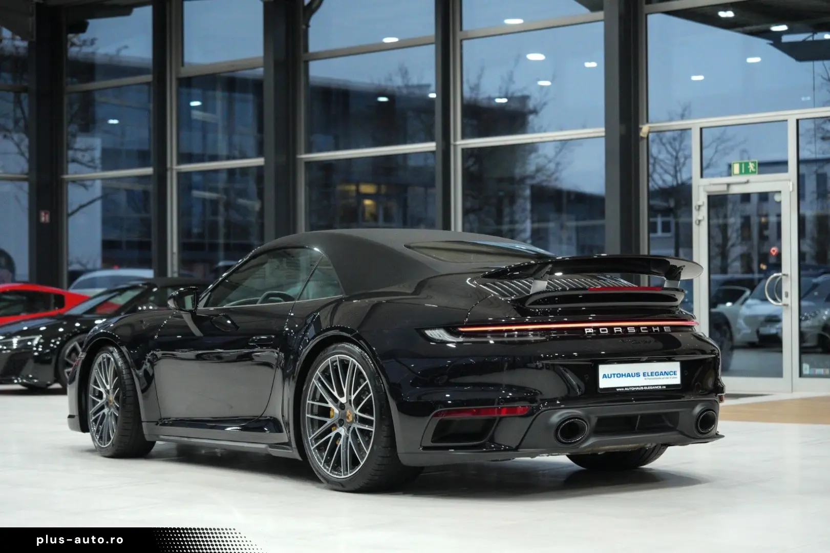 PORSCHE 911 Turbo S Cabrio SPORTABGAS CARBON LIFT 1.HAND