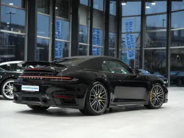 PORSCHE 911 Turbo S Cabrio SPORTABGAS CARBON LIFT 1.HAND