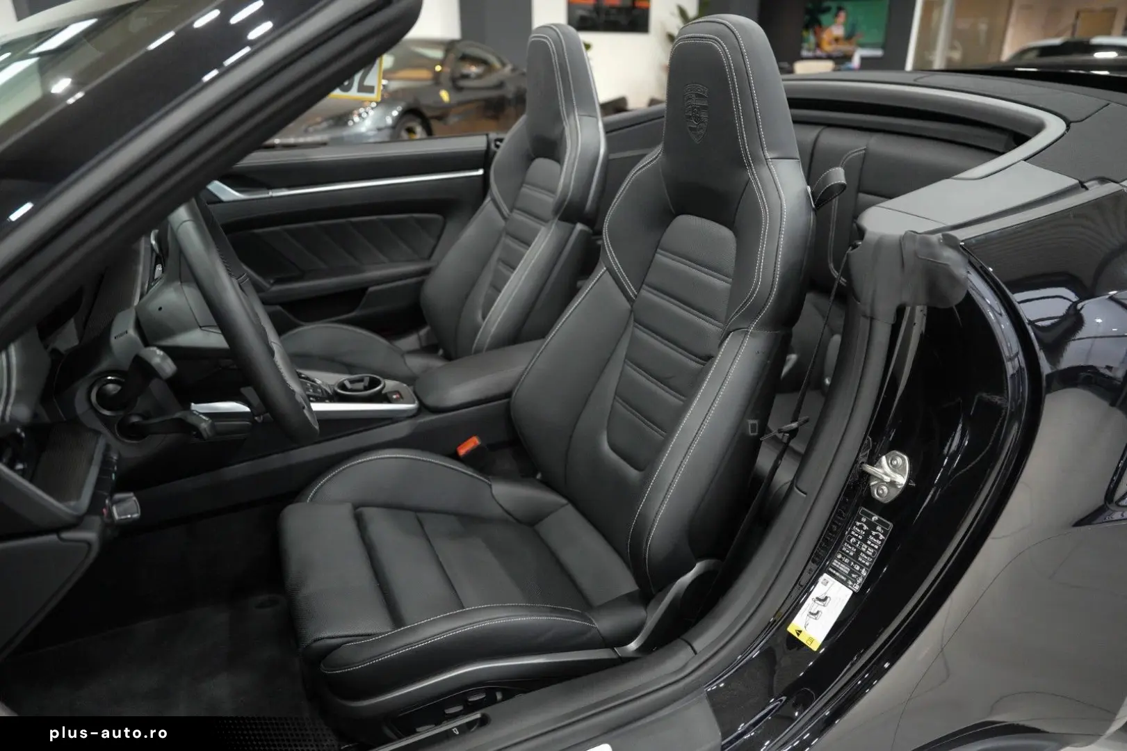 PORSCHE 911 Turbo S Cabrio SPORTABGAS CARBON LIFT 1.HAND