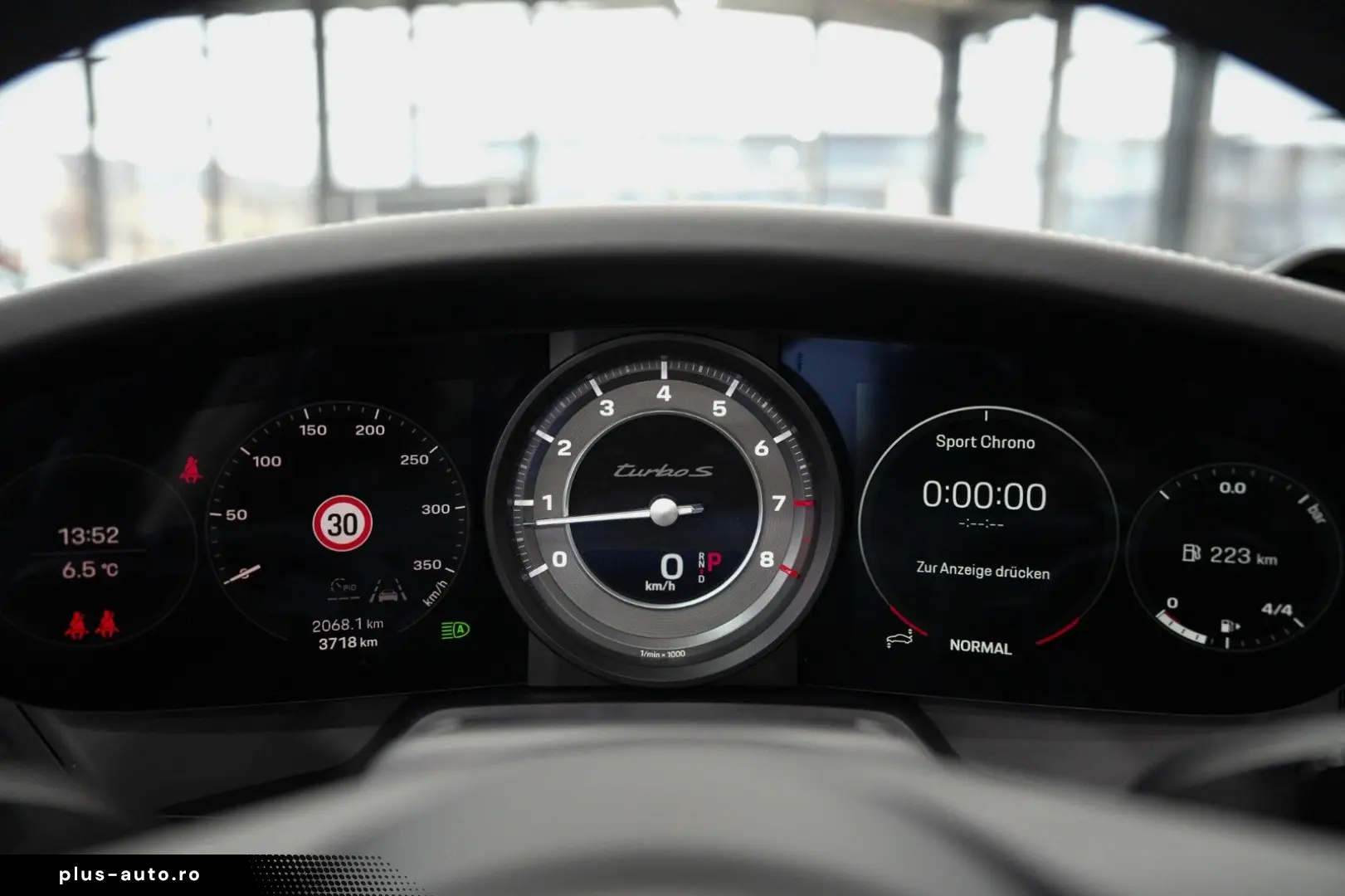 PORSCHE 911 Turbo S Cabrio SPORTABGAS CARBON LIFT 1.HAND