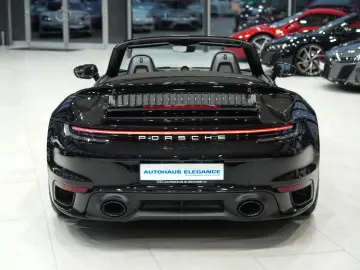 PORSCHE 911 Turbo S Cabrio SPORTABGAS CARBON LIFT 1.HAND