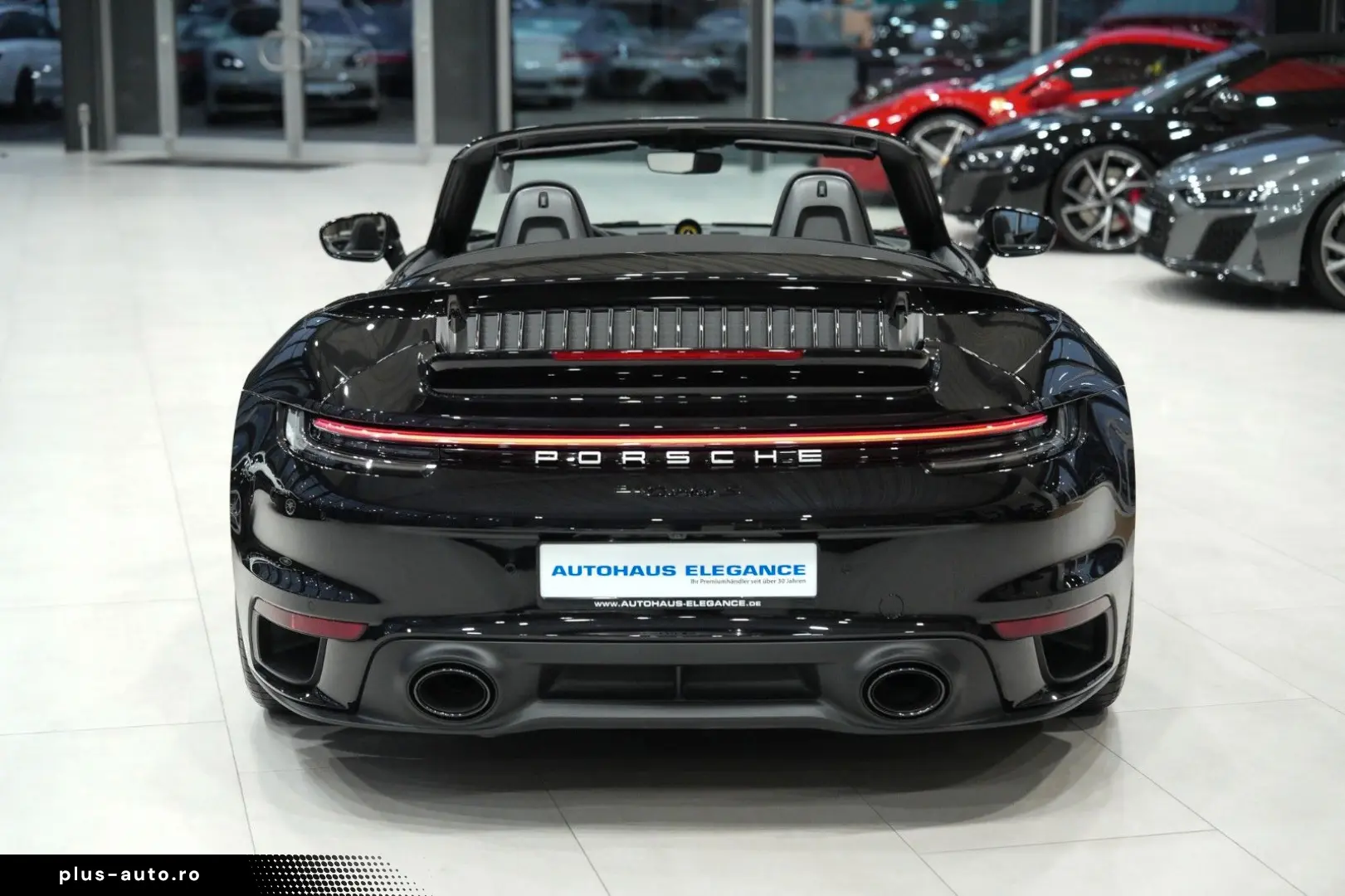 PORSCHE 911 Turbo S Cabrio SPORTABGAS CARBON LIFT 1.HAND