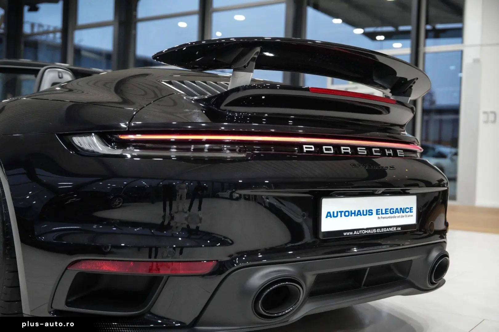 PORSCHE 911 Turbo S Cabrio SPORTABGAS CARBON LIFT 1.HAND